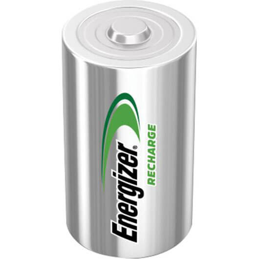 Energizer C Cell Rechargeable Batteries 2500mAH