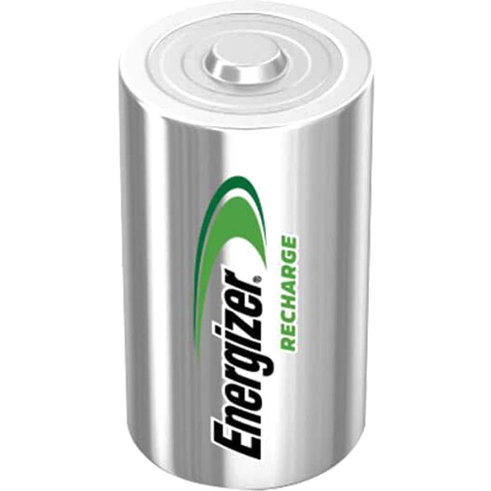 Energizer C Cell Rechargeable Batteries 2500mAH