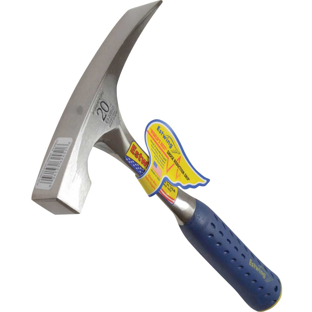 Estwing 20oz Brick Hammer with Vinyl Grip