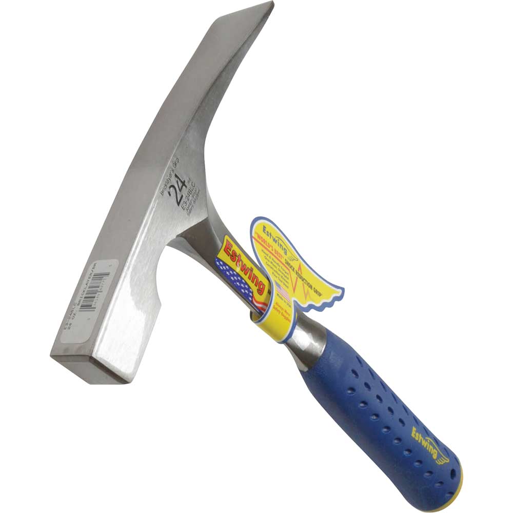 Image of Estwing 24oz Brick Hammer with Vinyl Grip