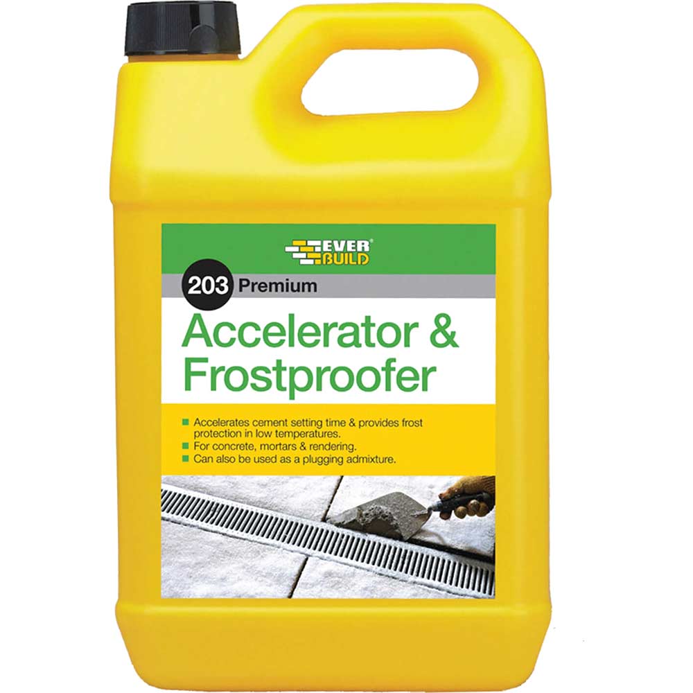 Everbuild Accelerator & Frostproofer 5 Litre