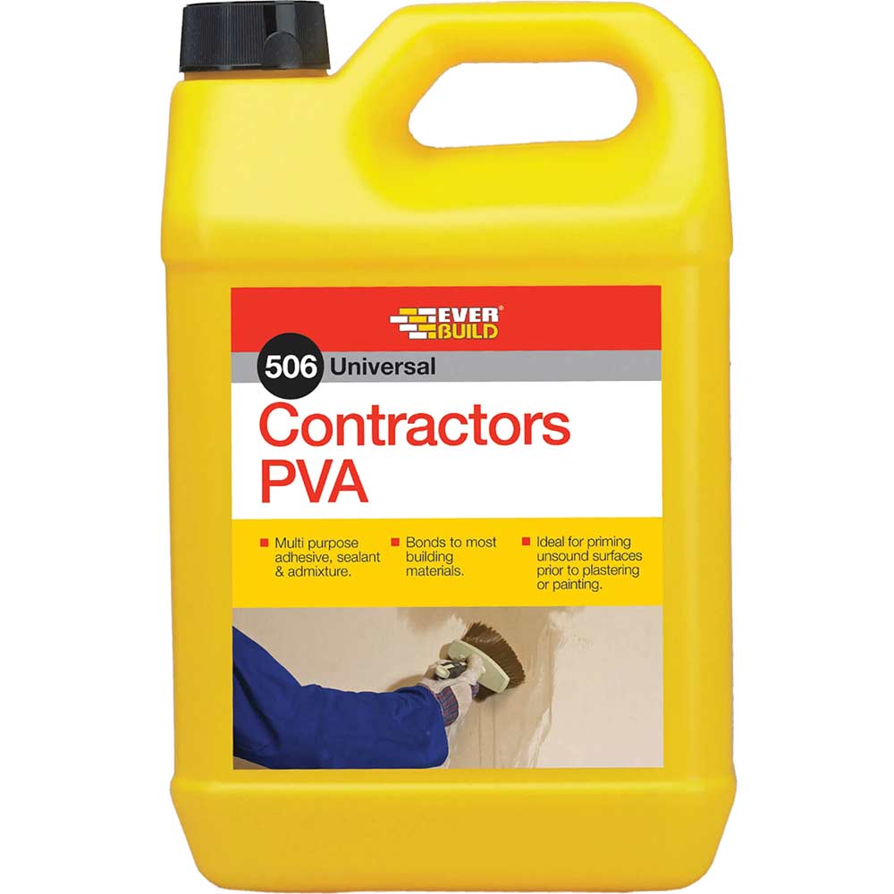 Image of Everbuild Contractors PVA Glue 5kg