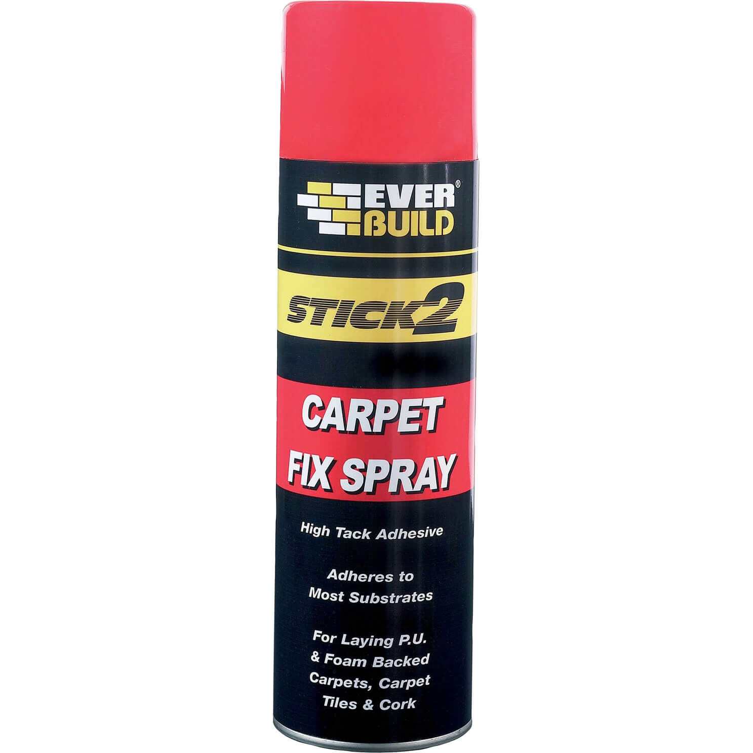 Everbuild Carpet Fix Spray Adhesive Aerosol 500ml