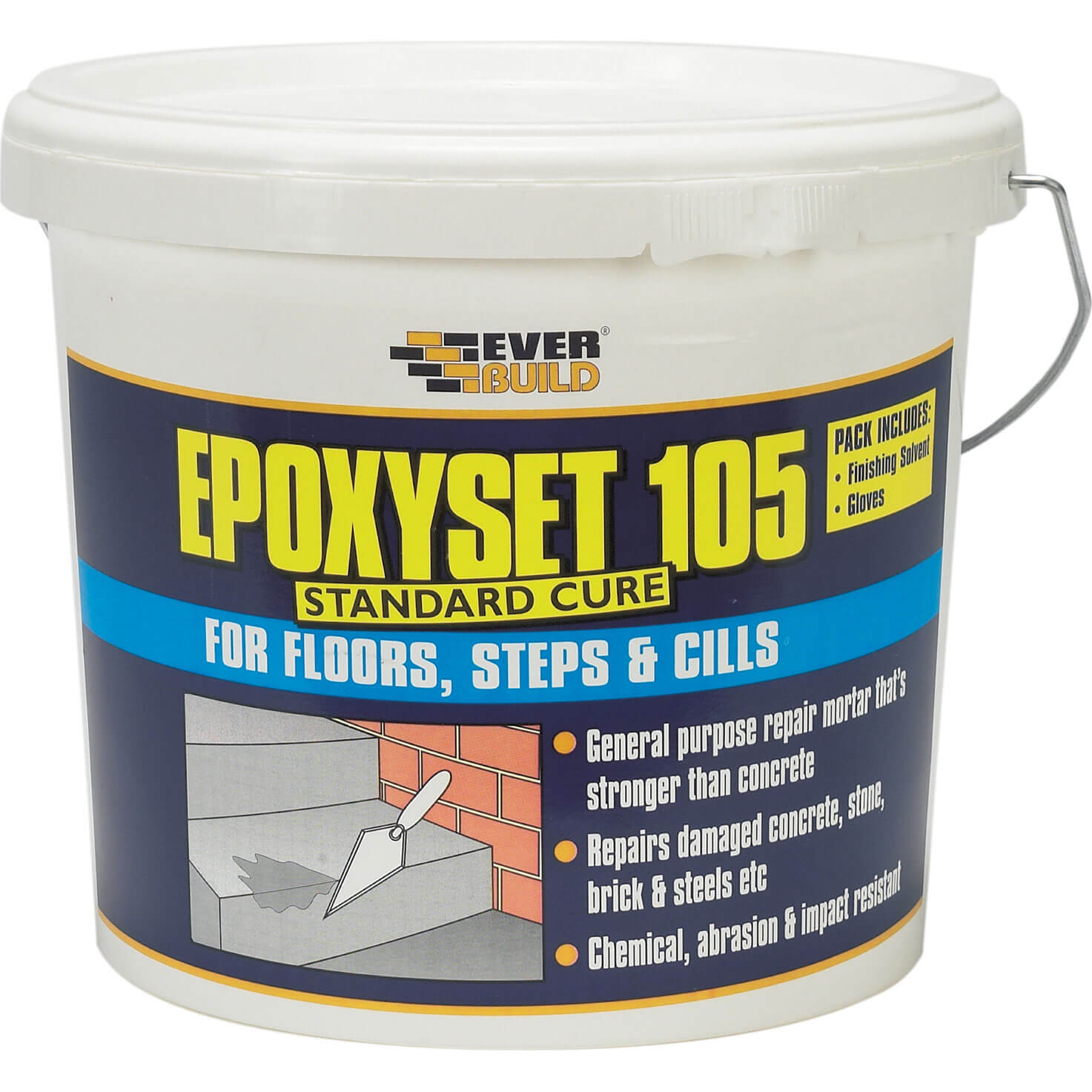 Everbuild 105 Epoxyset Standard Cure General Purpose Repair Mortar 14kg