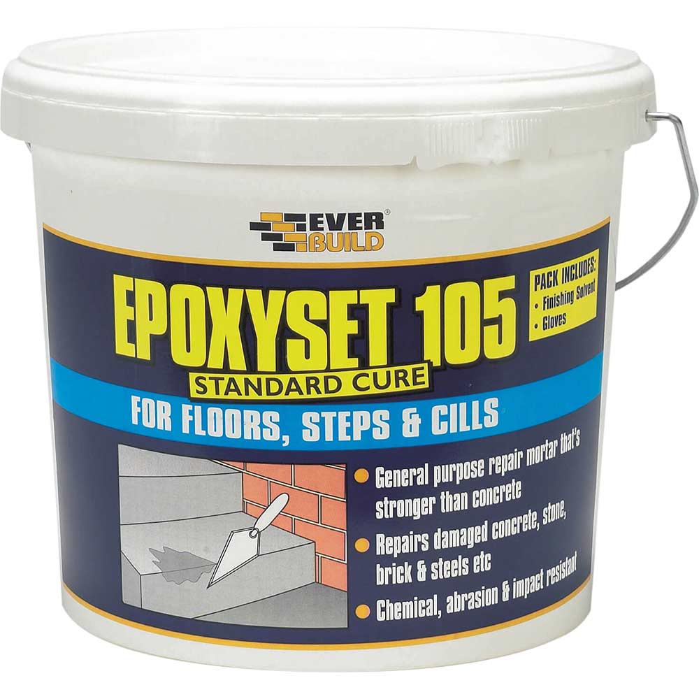 Image of Everbuild 105 Epoxyset Standard Cure General Purpose Repair Mortar 14kg