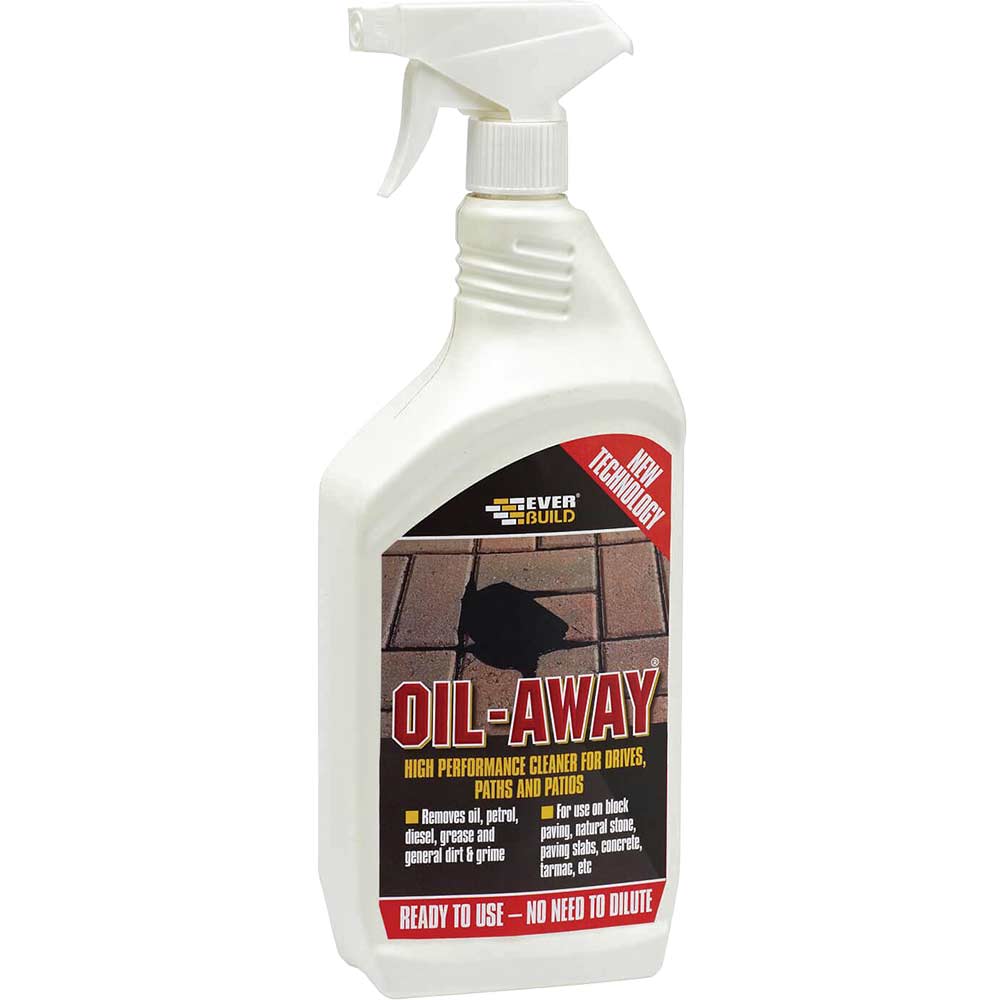 Everbuild Sprayable Oil Away Oil, Petrol, Diesel & Grease Cleaner 1 Litre