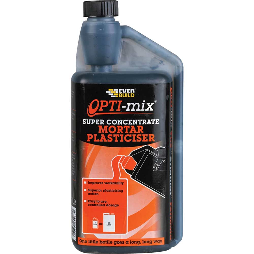 Everbuild Opti Mix Mortar Plasticizer 1 Litre