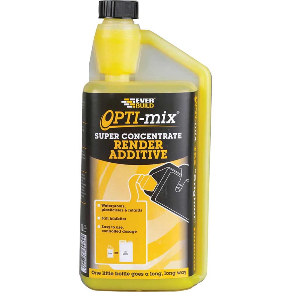 Everbuild Opti Rend 3 in 1 Render Additive 1 Litre