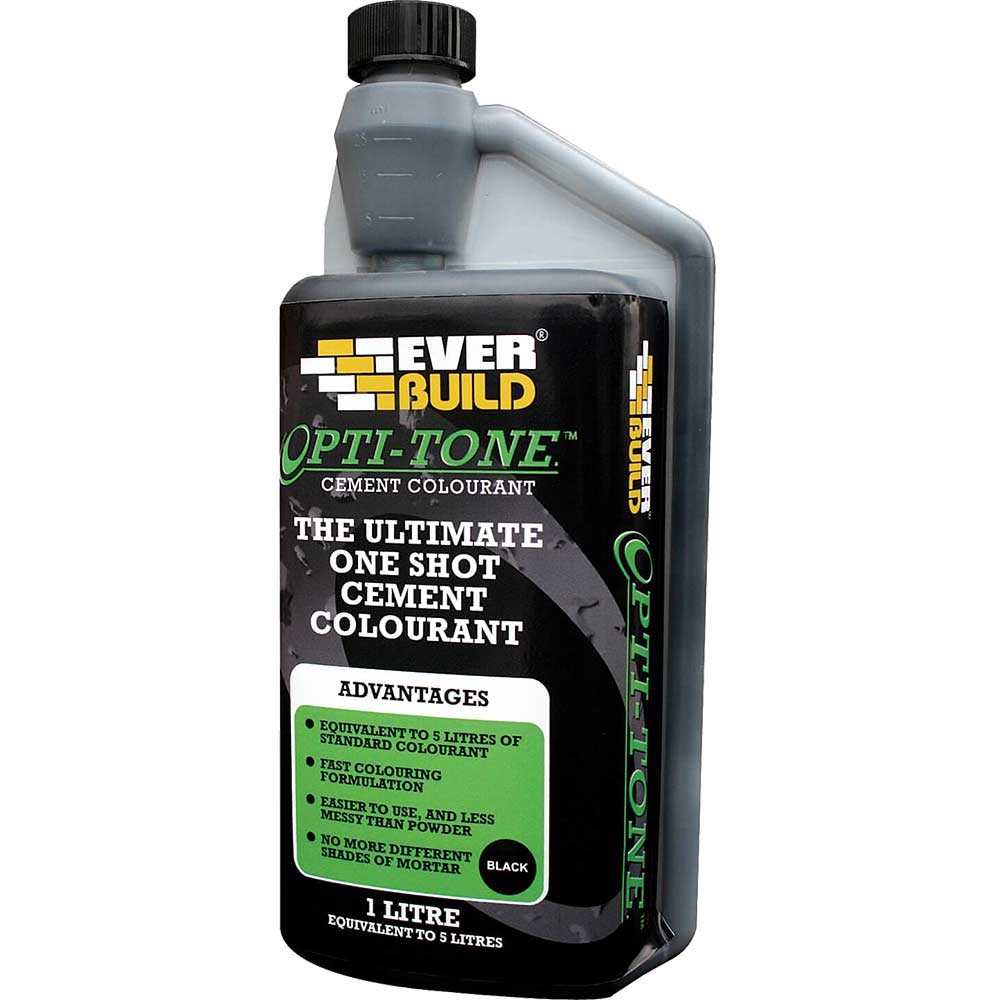 Everbuild Opti Tone Cement Colourant Black 1 Litre