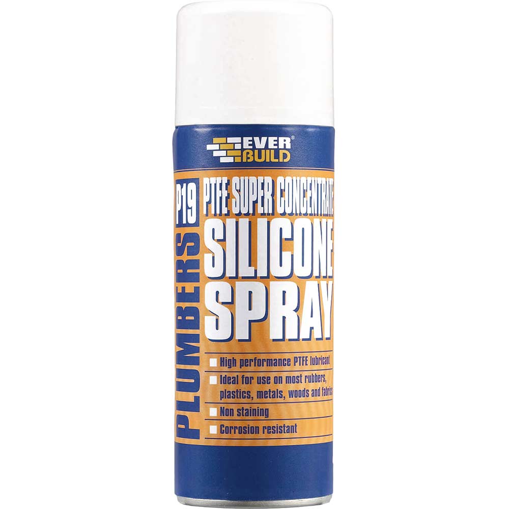 Everbuild P19 Plumbers PTFE Silicone Spray