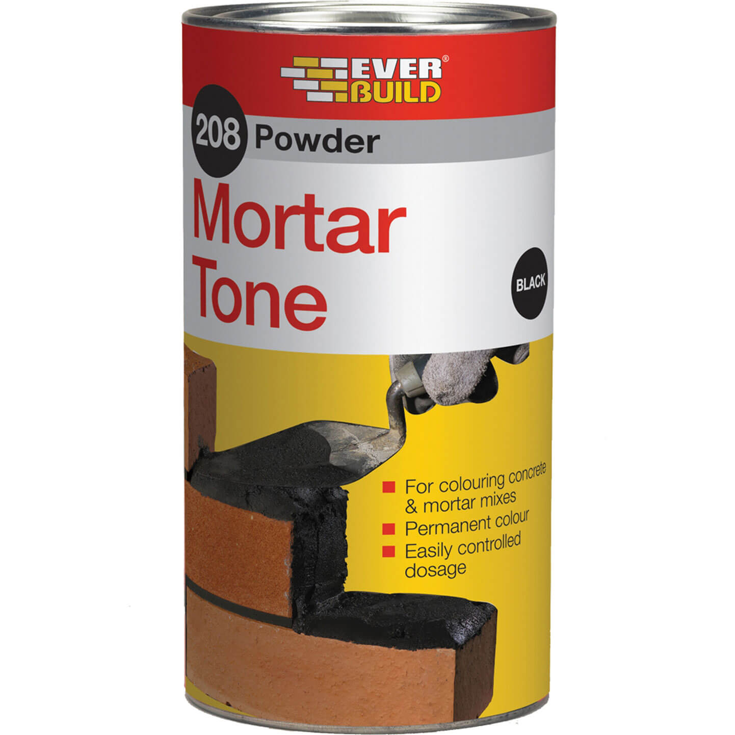 Everbuild Powder Mortar Tone Black 1Kg