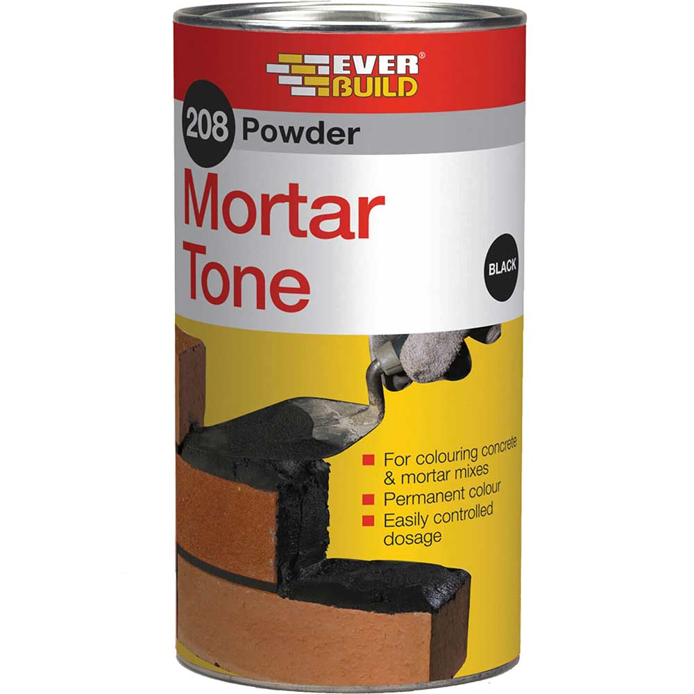 Everbuild Powder Mortar Tone Black 1Kg