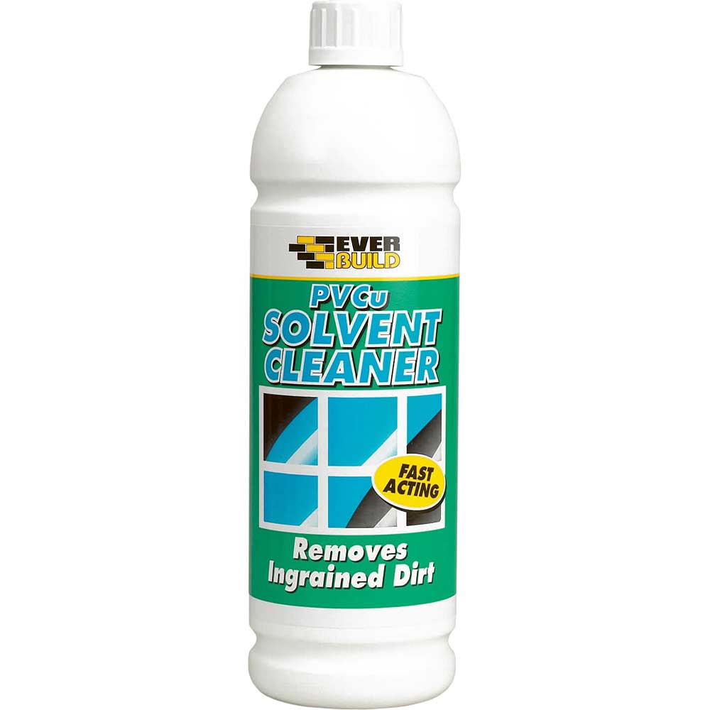 Image of Everbuild PVCu Solvent Cleaner 1 Litre