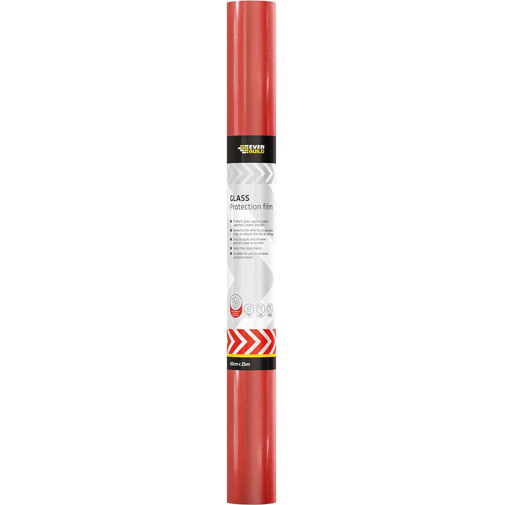 Image of Everbuild Glass Protector Film 600mm x 25 Metre