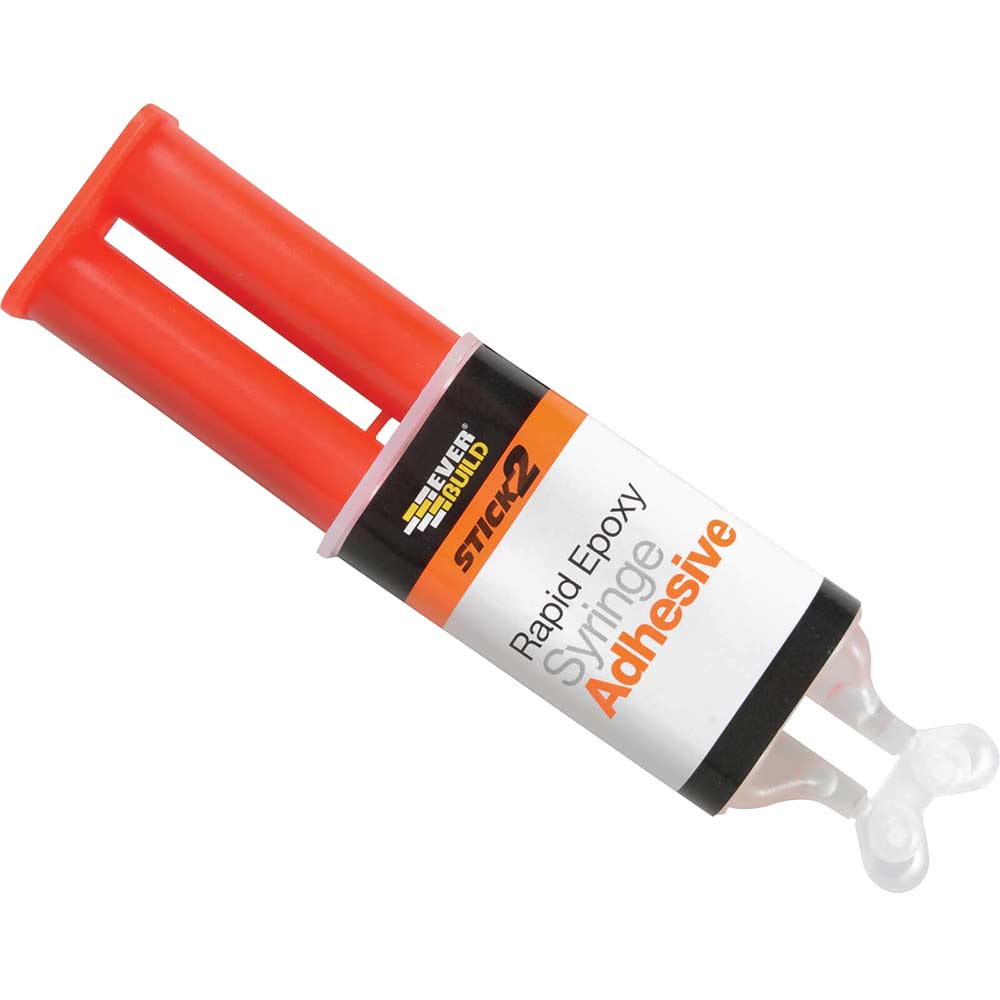 Everbuild Stick 2 Rapid Epoxy Syringe