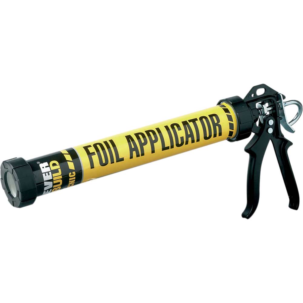 Image of Everbuild Foil Caulking, Mastic & Sealant Gun for 600ml Foil Packs