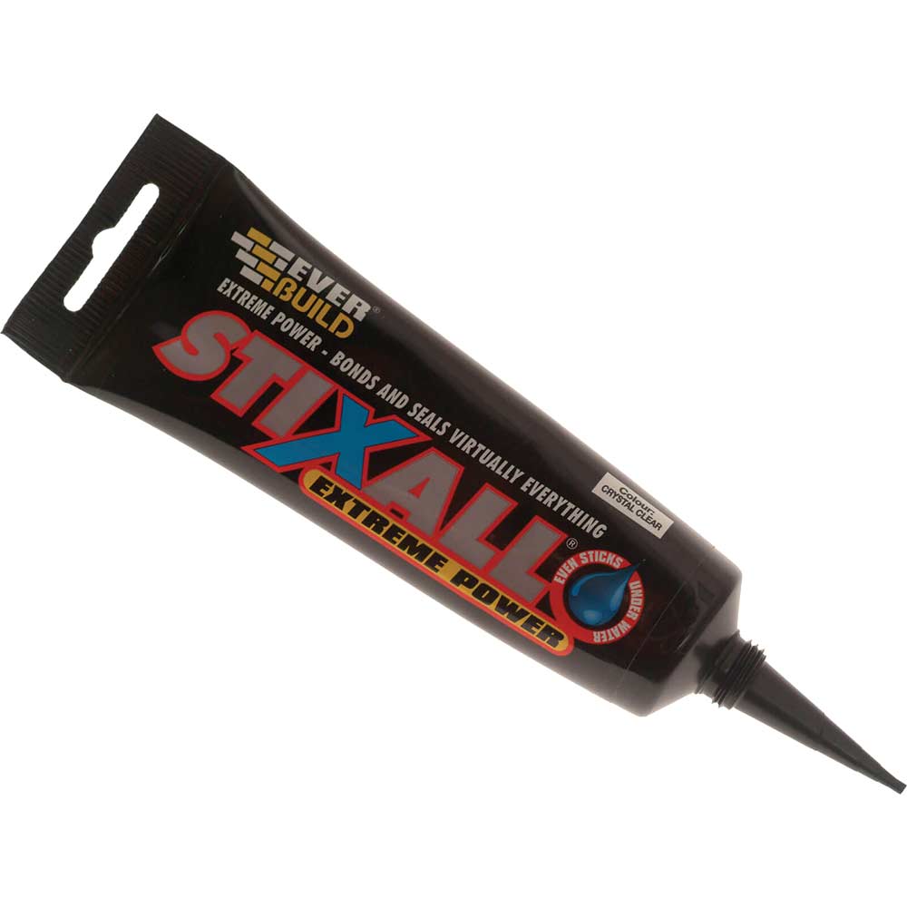 Everbuild Stixall Easi Squeeze Sealant & Adhesive Crystal Clear