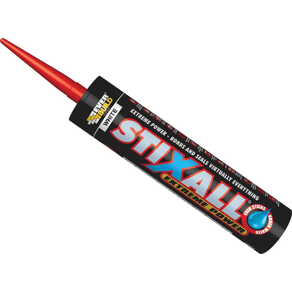 Image of Everbuild Stixall Ultimate Power Cartridge Grey 290ml