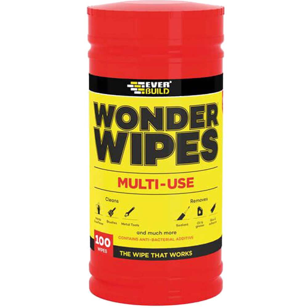 Everbuild Wonder Wipes Trade Tub of 100