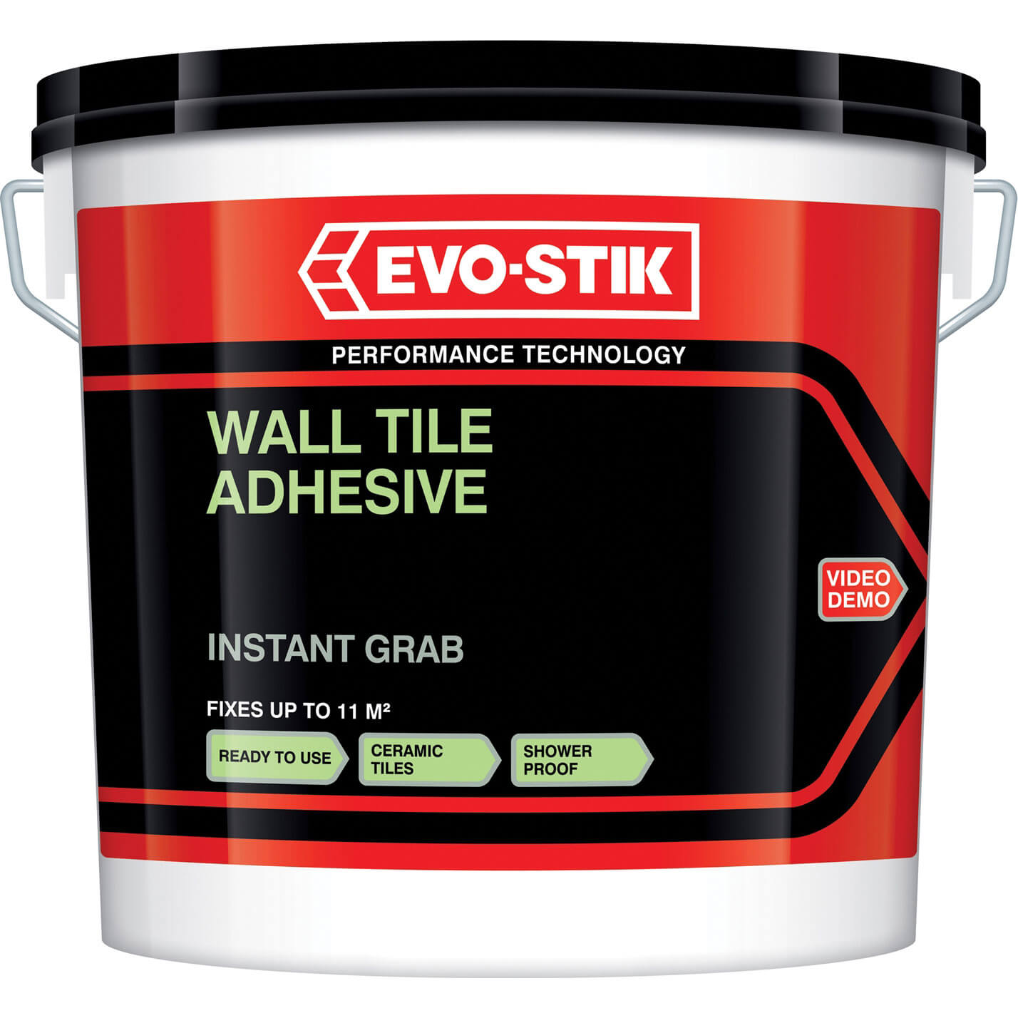 EvoStik Tile A Wall Non Slip Tile Adhesive for Ceramic Tiles 2.5 Litre
