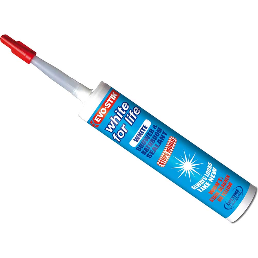 EvoStik White for Life Silicone Sealant 310ml