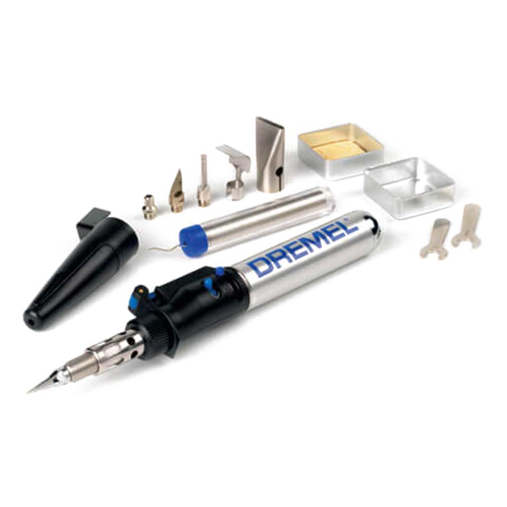 Dremel Versatip Gas Blow Torch + 7 Accessories