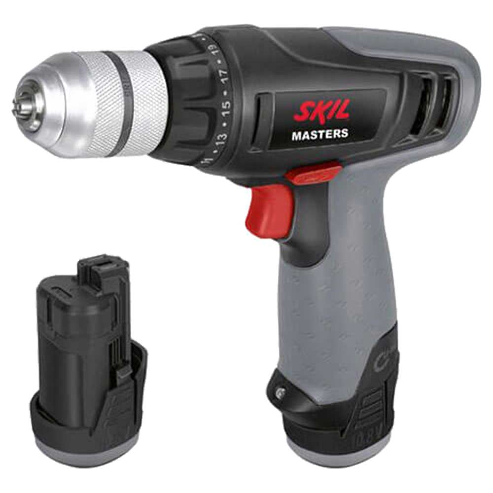 Image of Skil Masters 2108 MF 10.8v Cordless Drill Driver with 2 Lithium Ion Batteries 1.3ah