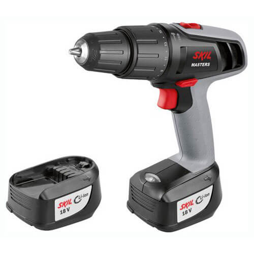 Skil Masters 2533 MB 18v Cordless Impact Driver with 2 Lithium Ion Batteries 1.3ah