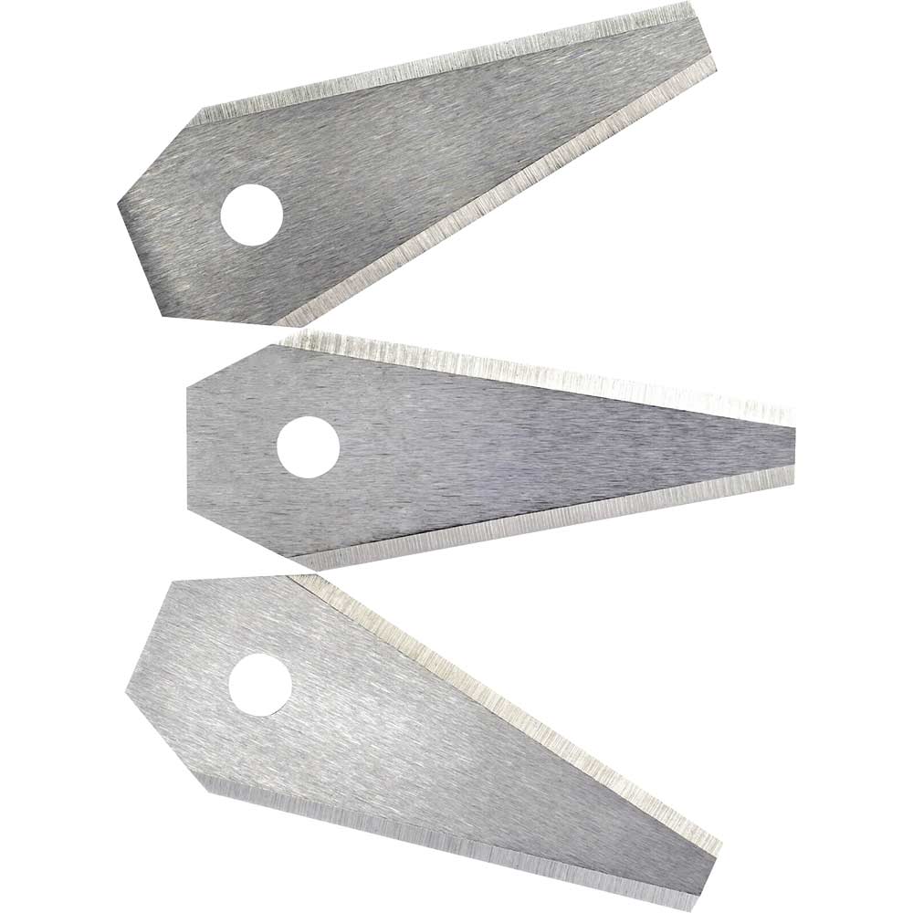 Image of Bosch Pack of 3 Replacement Blades for Indego Robotic Lawnmowers