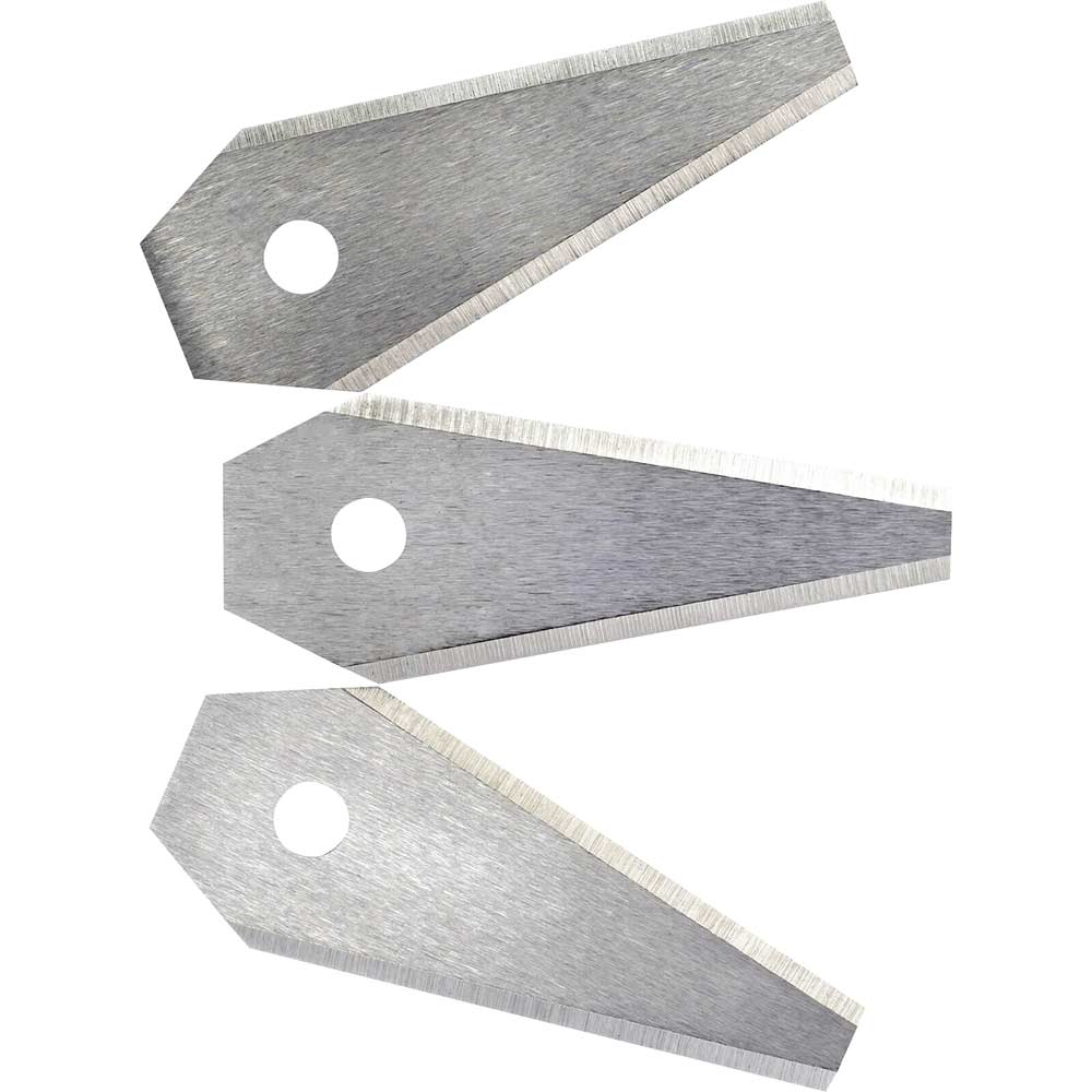 Bosch Pack of 3 Replacement Blades for Indego Robotic Lawn Mowers