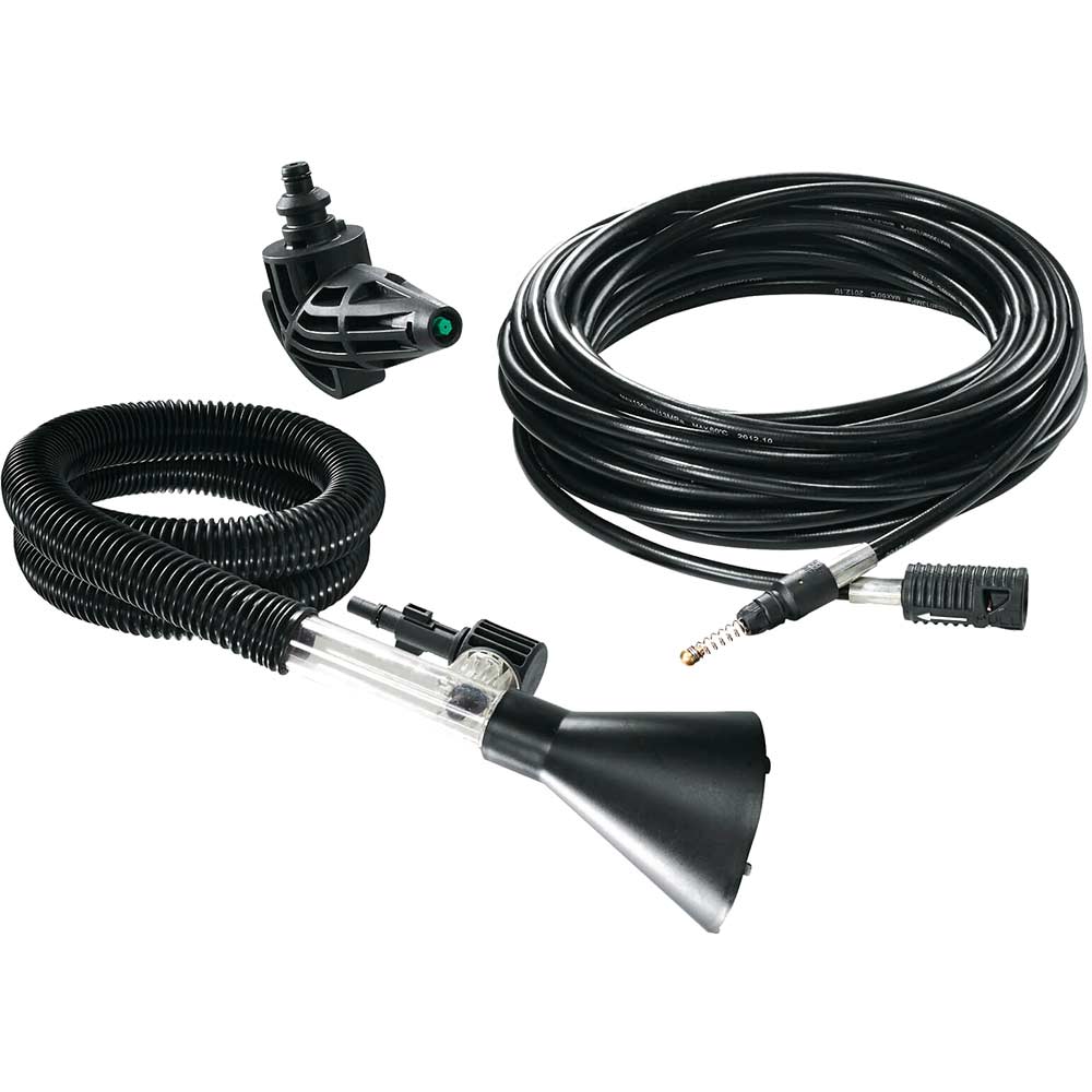 Bosch Deluxe Drain Cleaning Set for AQT Pressure Washers