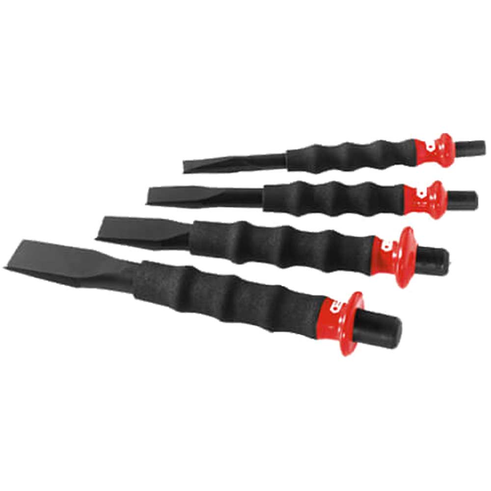 Facom 4 Piece Sheathed Automotive Chisel Set