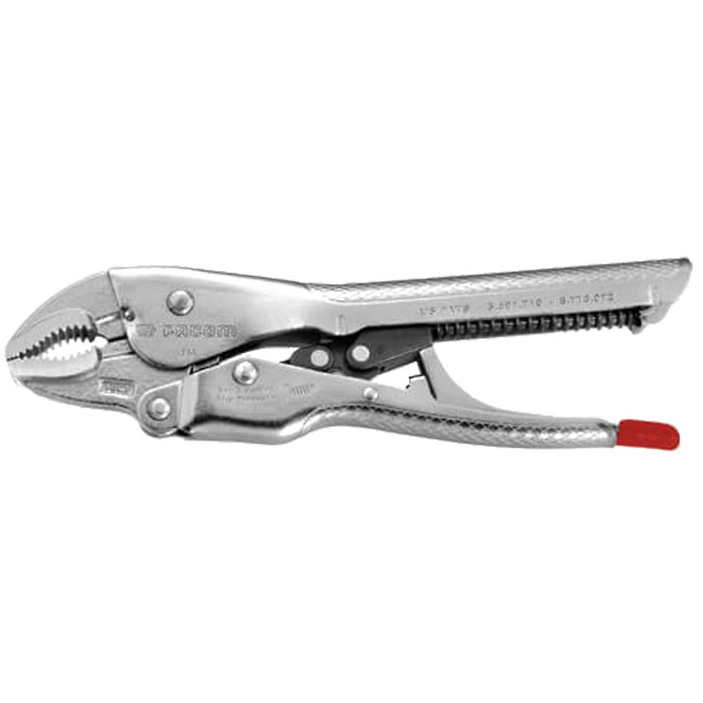 Image of Facom Multi Purpose Angle Nose Lock Grip Pliers 250mm