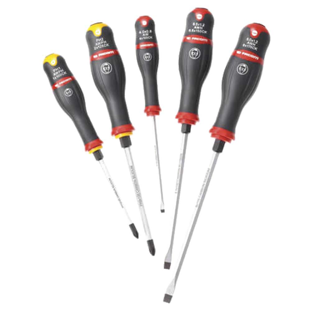 Image of Facom 5 Piece Protwist Shock Phillips / Slotted Screwdriver Set