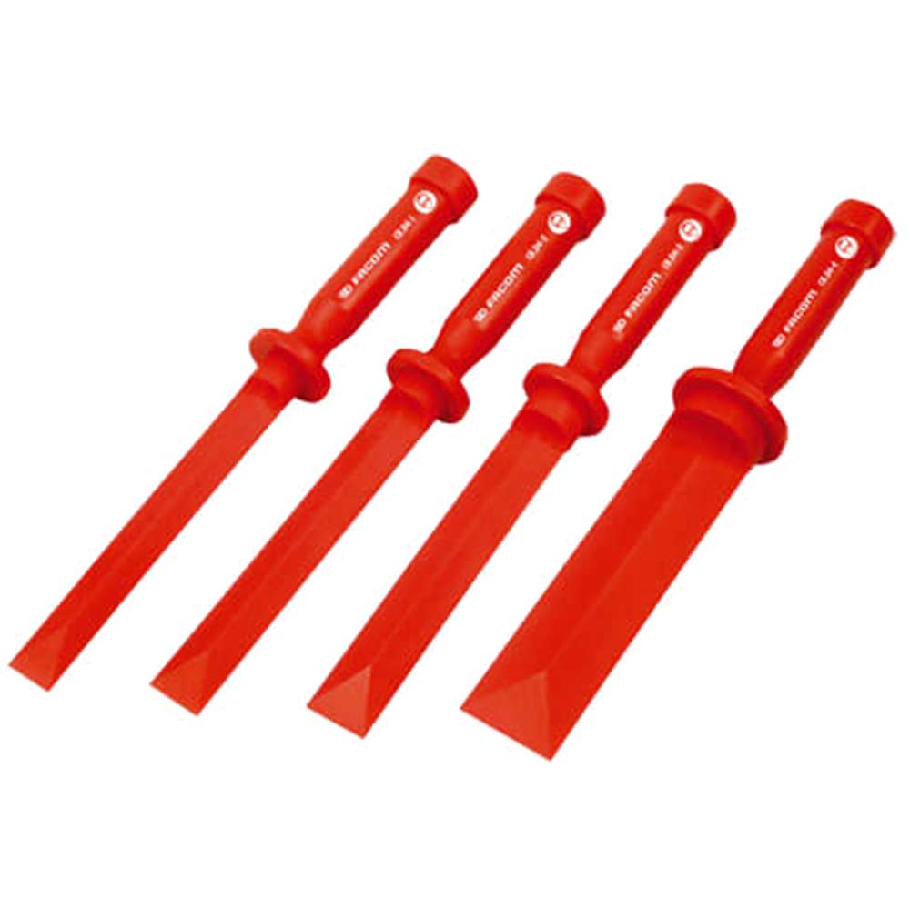 Facom 4 Piece Automotive Plastic Scraper Set