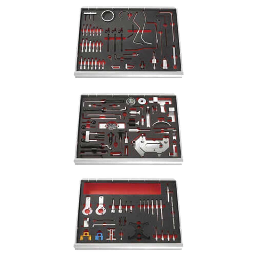 Image of Facom Timing Belt & Chain Roller Cabinet Module Kit for Petrol & Diesel Engines