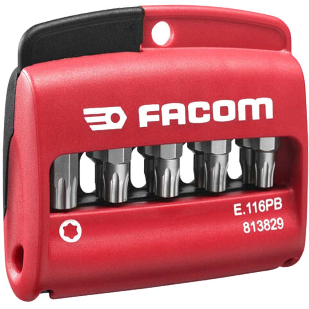 Image of Facom 10 Piece Torx Plus Bit Set T8 - T40
