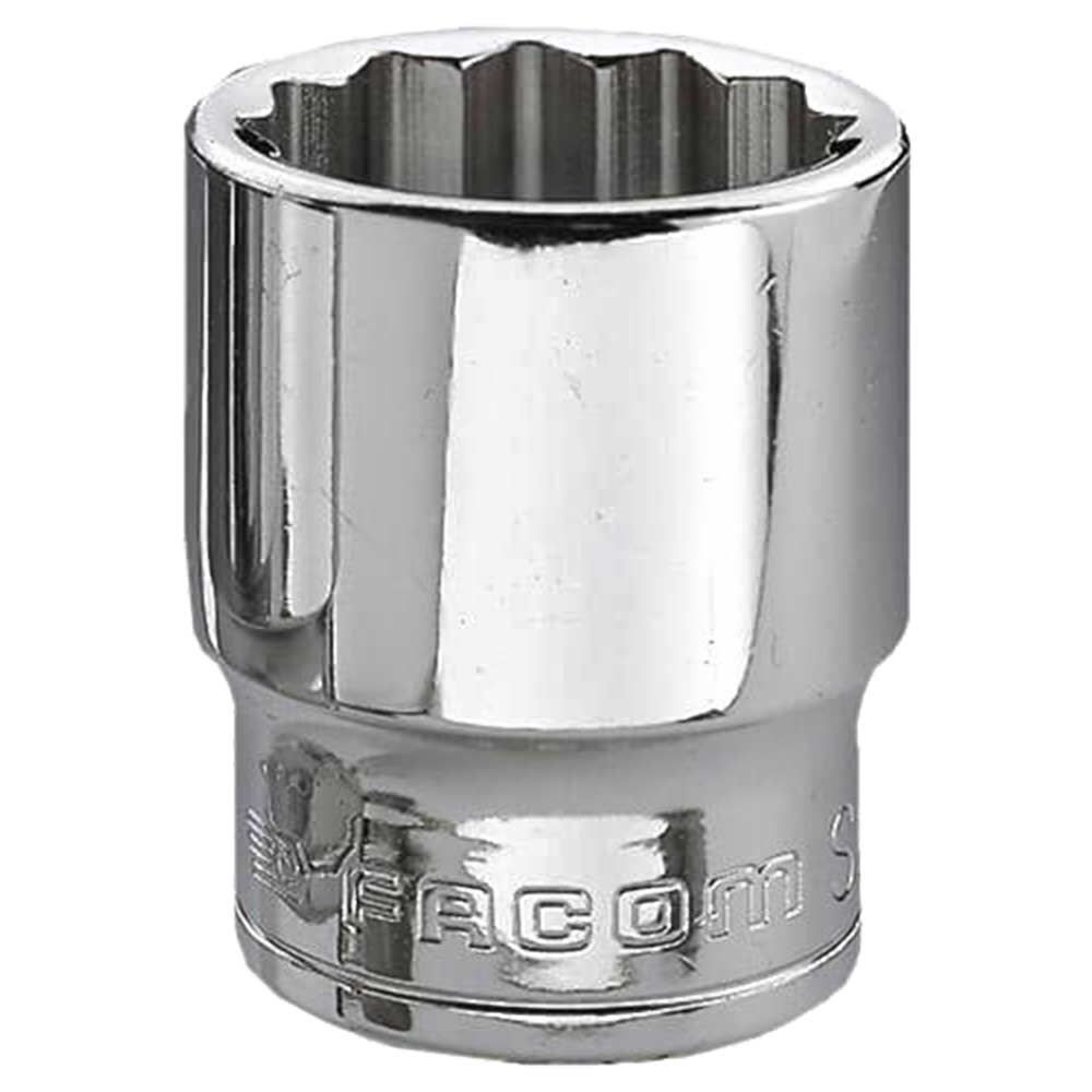Image of Facom OGV 3/8&quot; Square Drive 17mm Bi Hex Socket