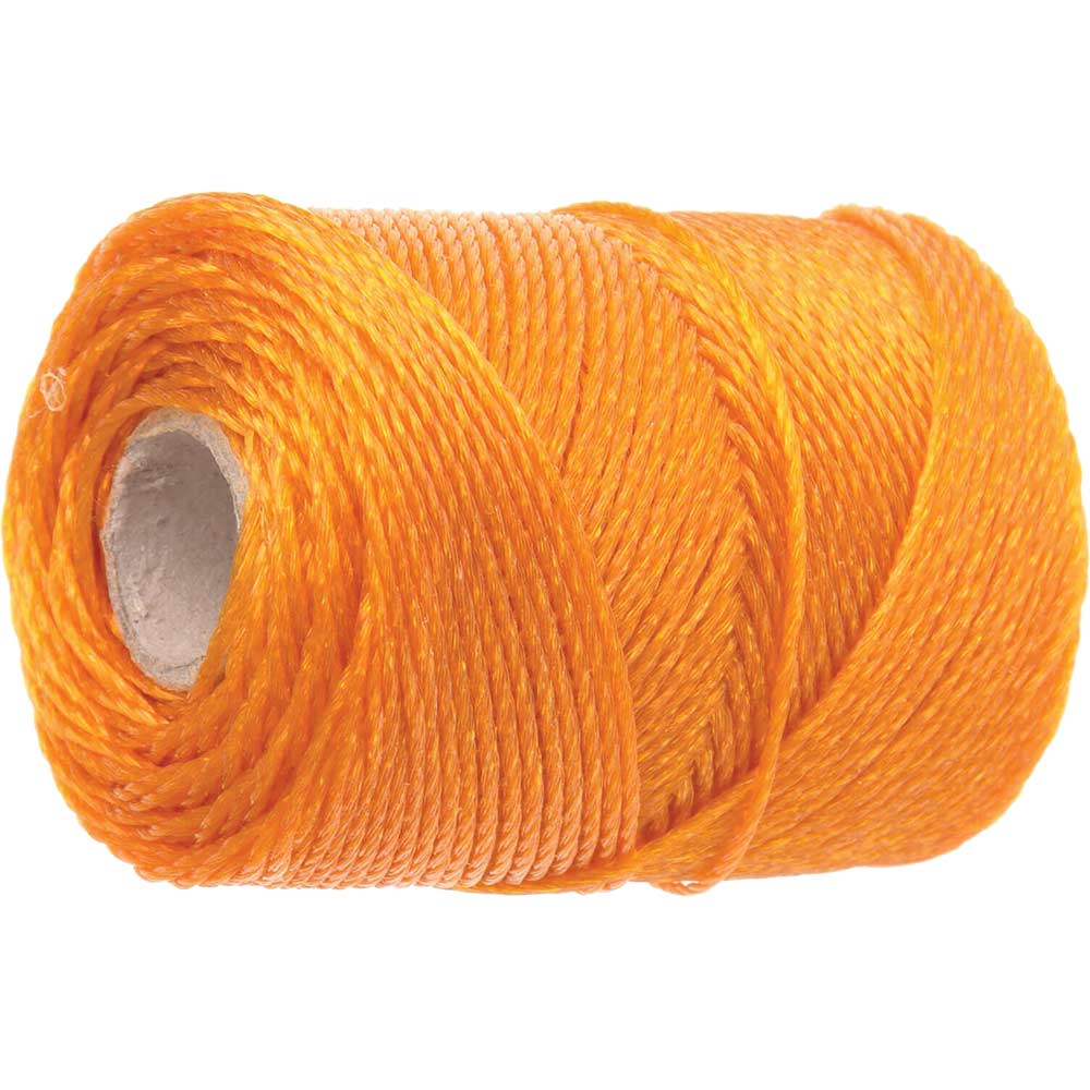 Image of Faithfull 3250 Orange Polyethylene Heavy Duty Brick Line 250 Metres