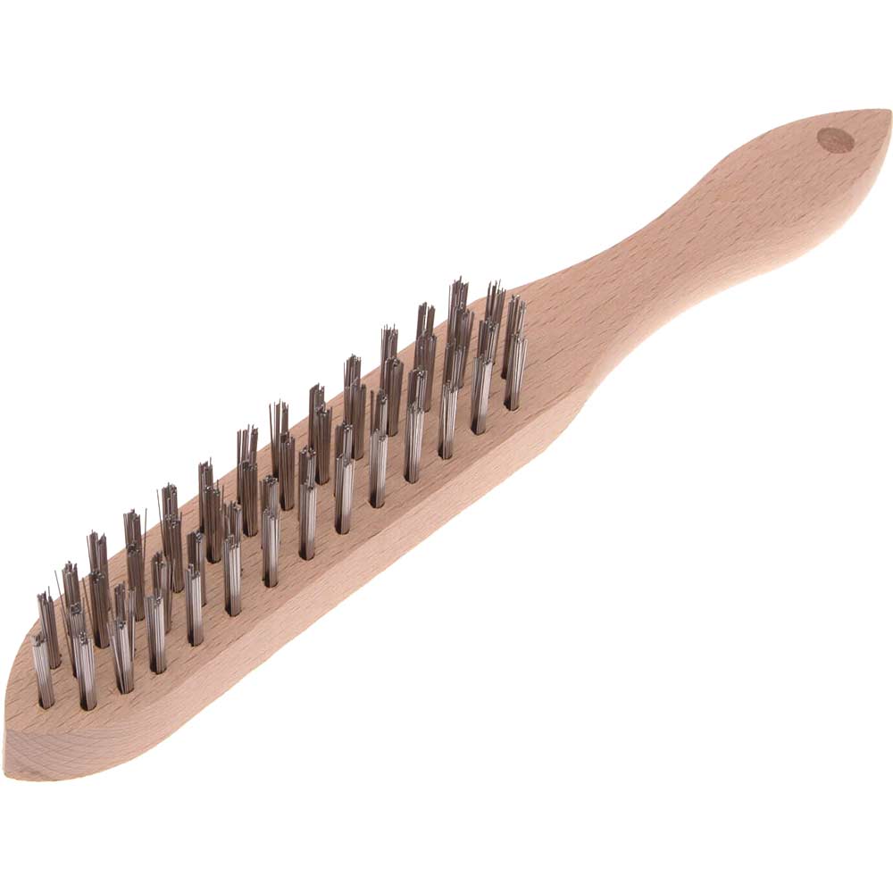 Faithfull 580/4 L/Weight Scratch Brush 4 Row