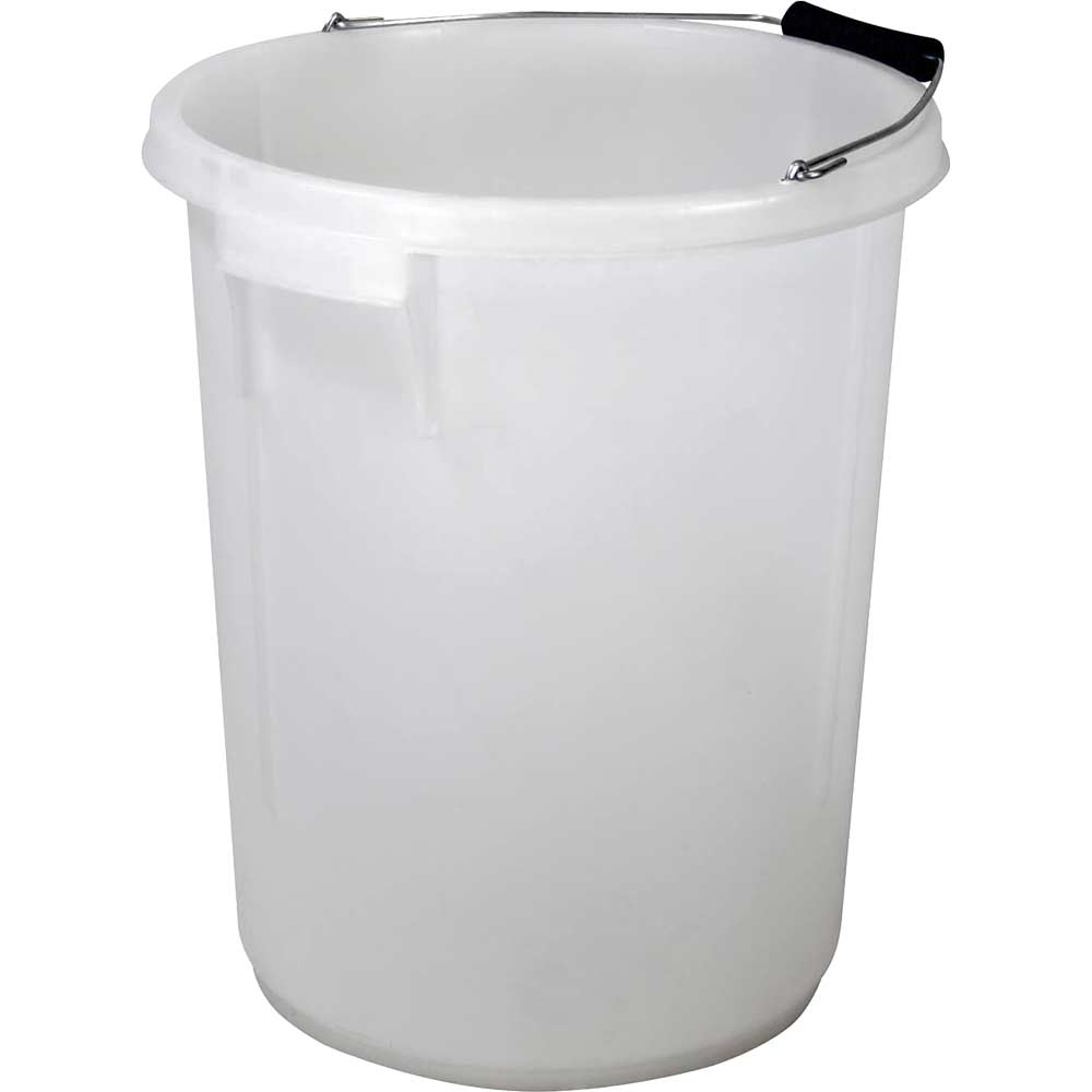 Faithfull 5 Gallon 25 Litre Bucket White