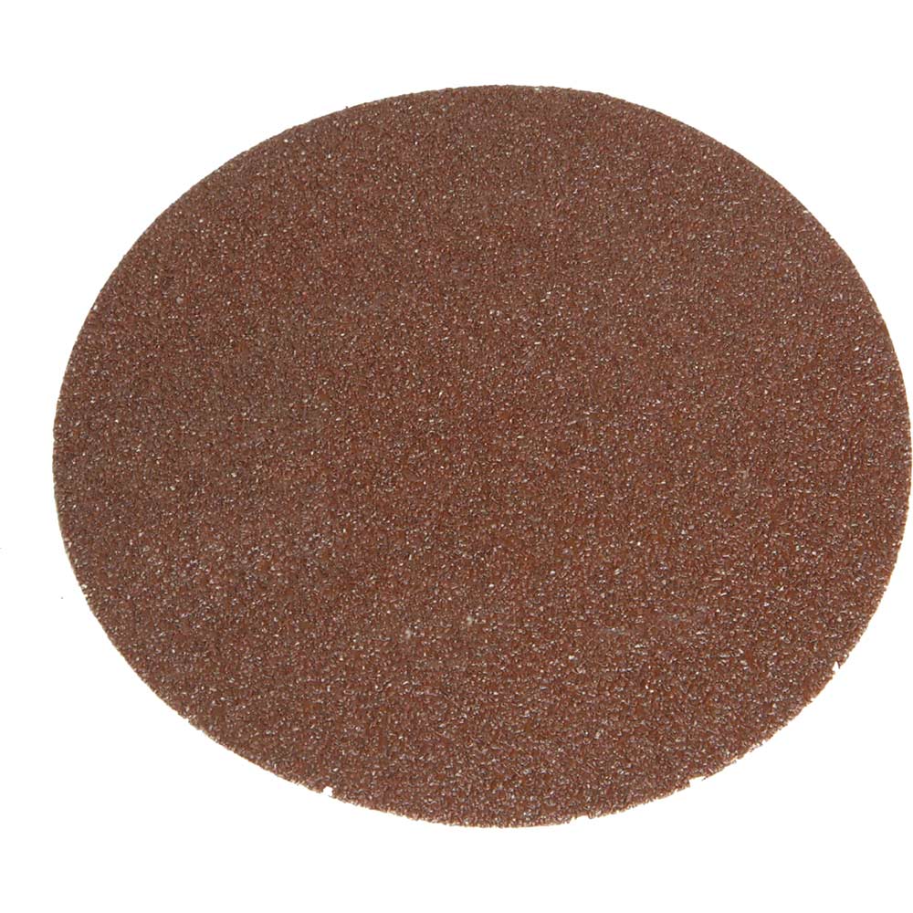 Image of Faithfull Hook & Loop Sanding Discs 125mm Plain Assorted Grit Pack of 5