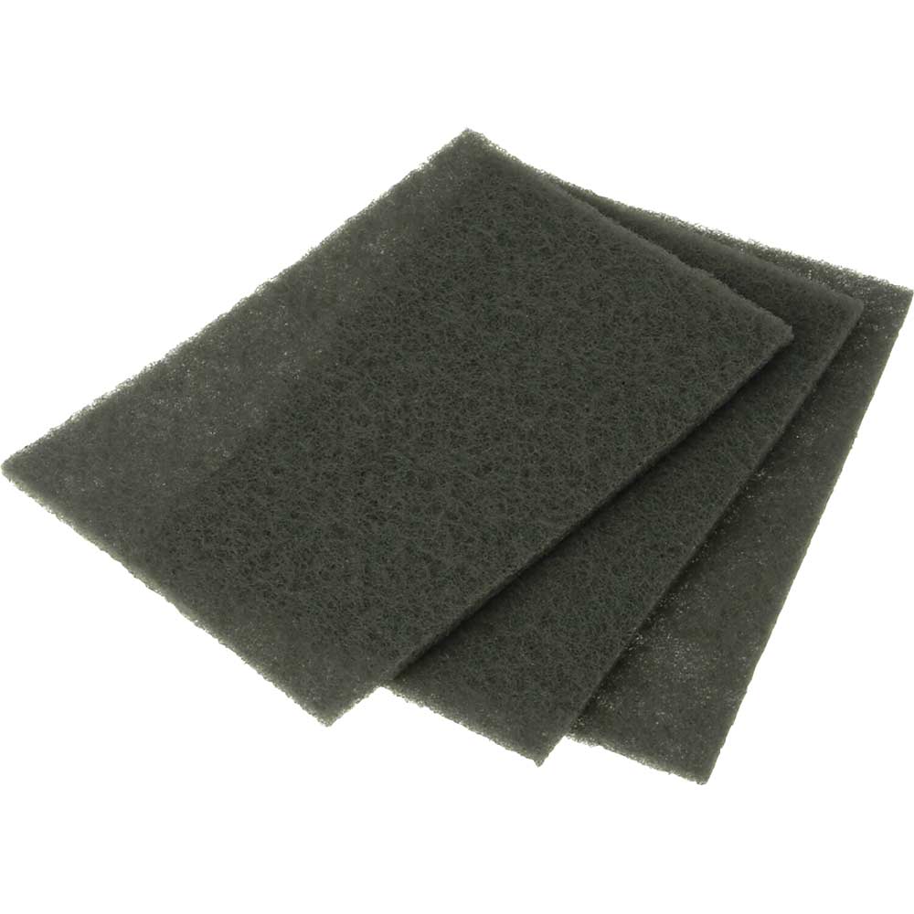 Image of Faithfull Hand Pad Grey 230X150mm Ultra Fine S x 10