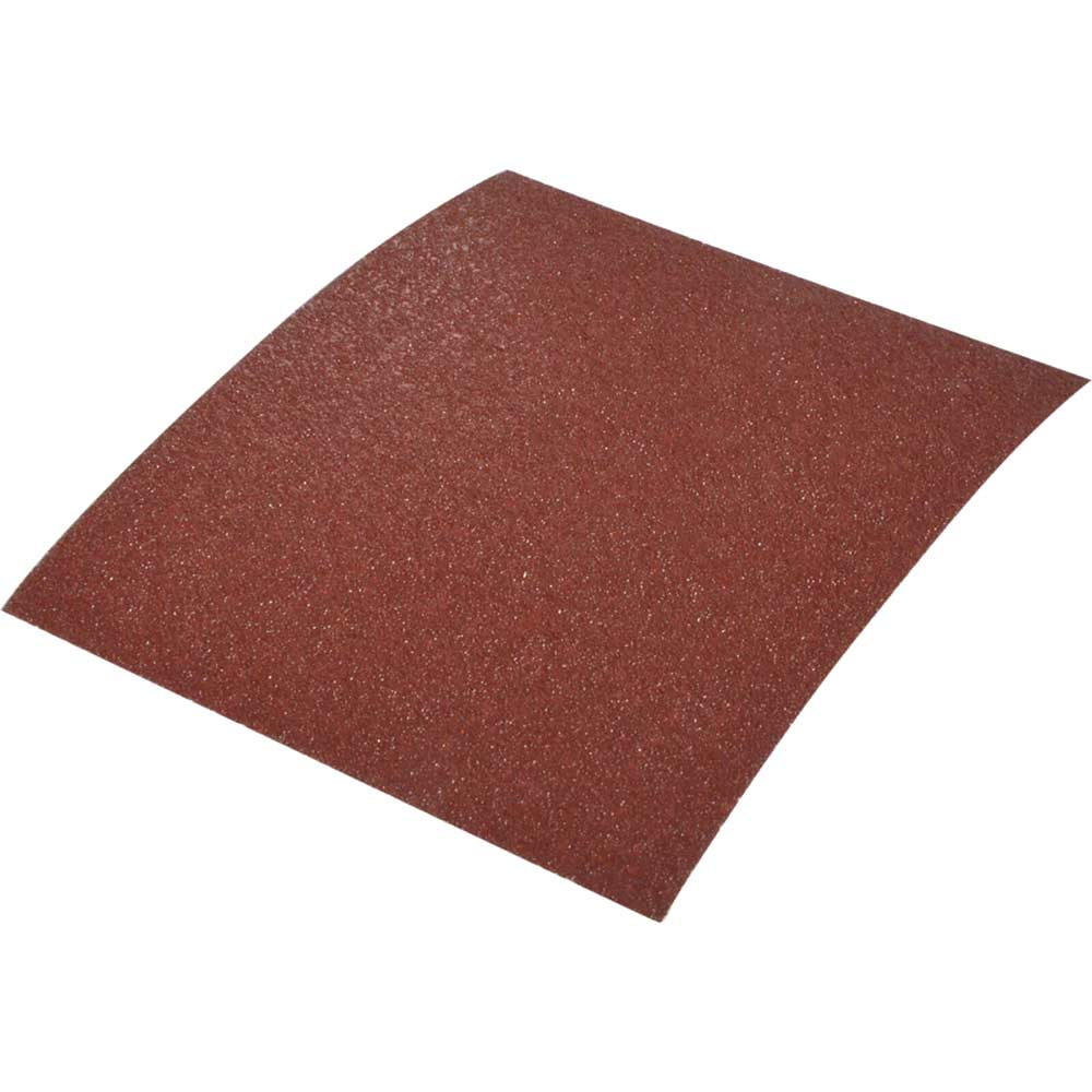 Faithfull Palm Sander Sheets 115mm x 140mm Coarse Pack of 5