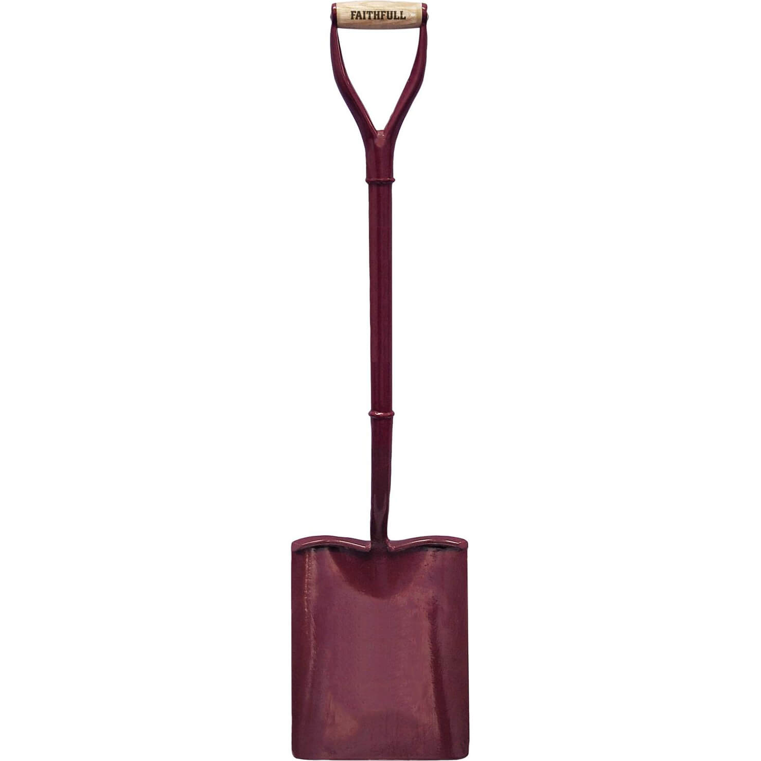 Faithfull All Steel Square Mouth Shovel Size 2 700mm Handle