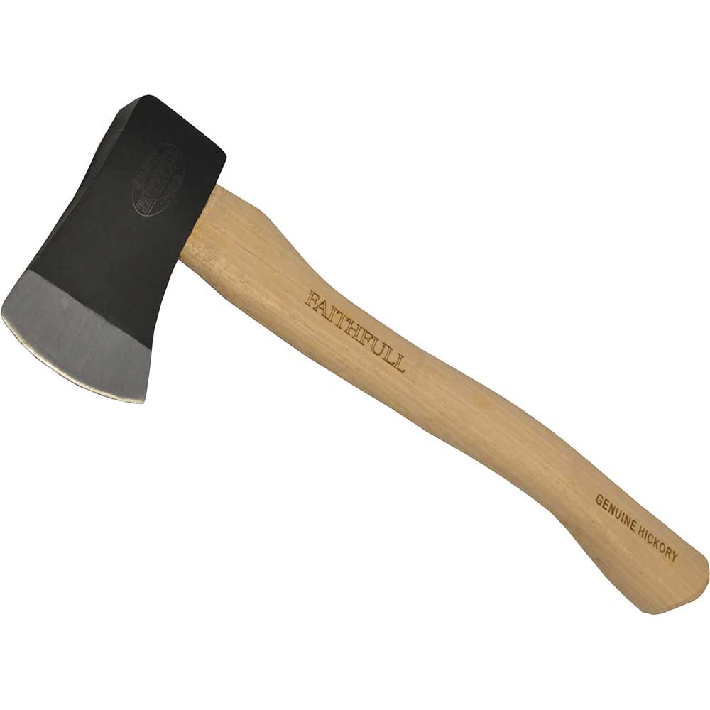 Faithfull Hickory Shaft Hatchet Axe 1.1/4Lb