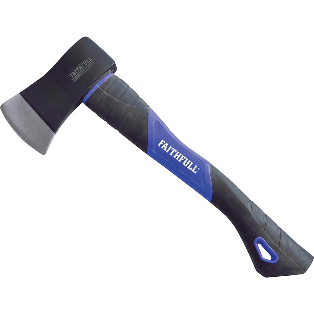 Faithfull Fibreglass Shaft Hatchet Axe 1.1/4Lb