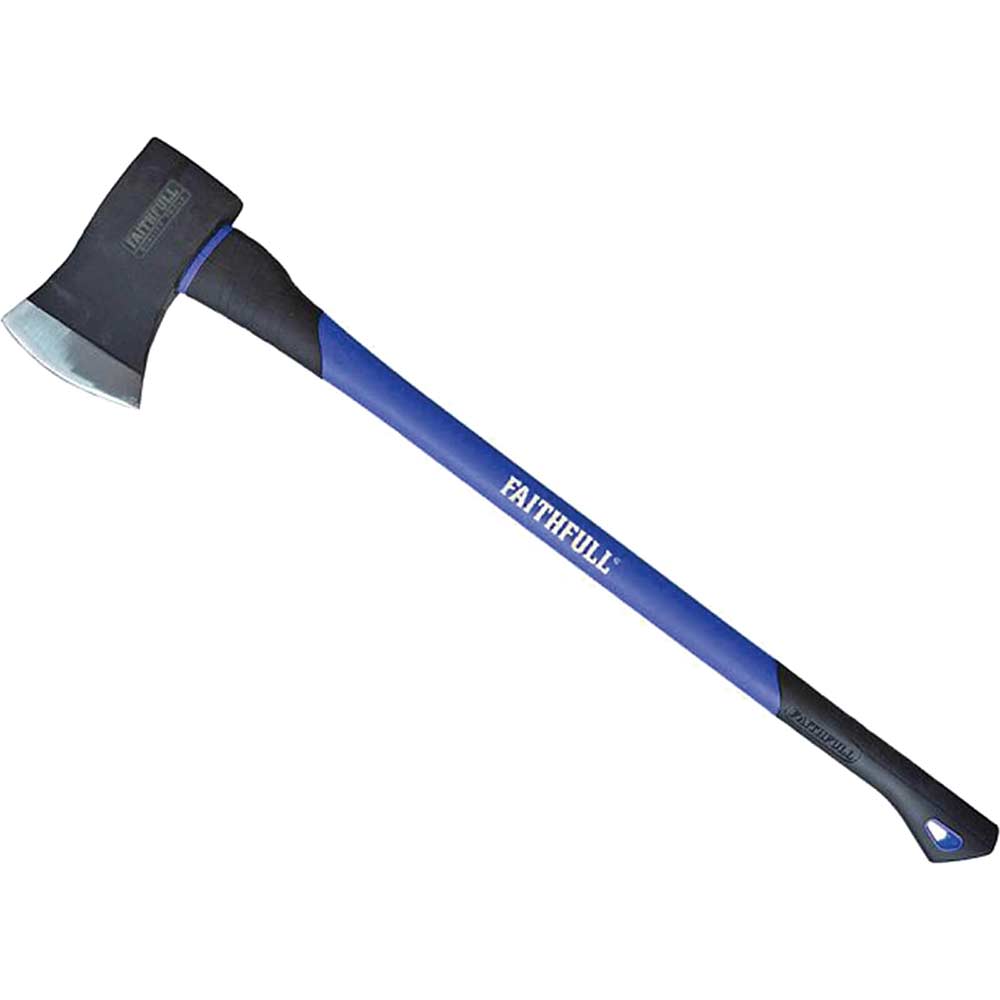 Faithfull Fibreglass Shaft Felling Axe 4.1/2Lb