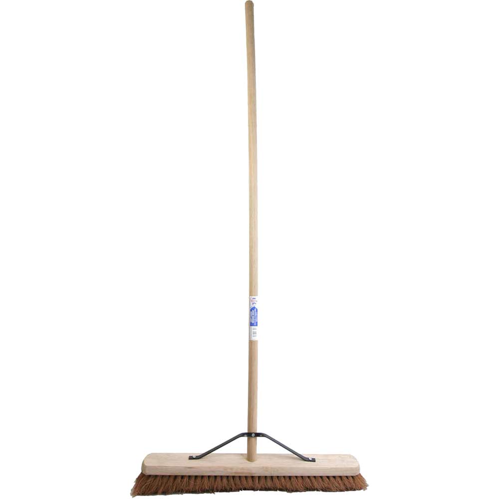 Faithfull Soft Coco Broom 24" + Handle & Stay