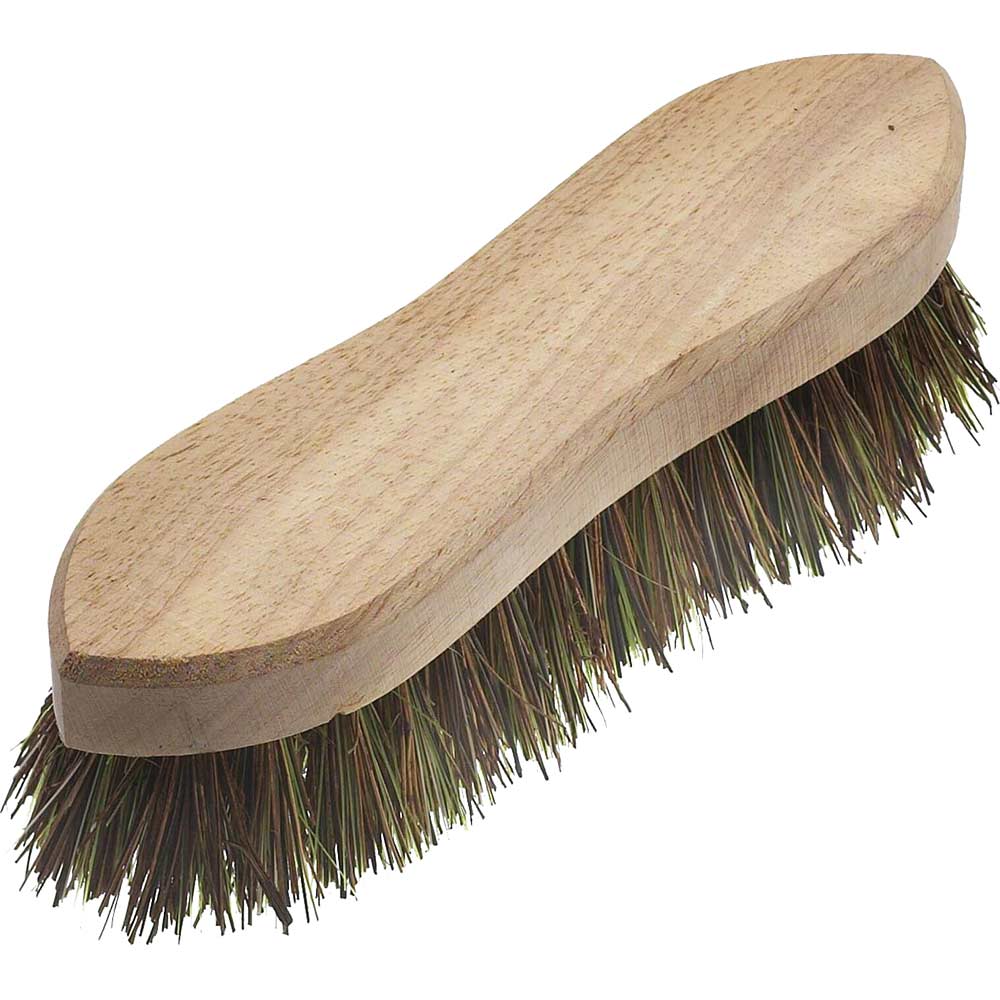 Faithfull Hand Scrubbing Brush 200mm / 8" Unvarnished